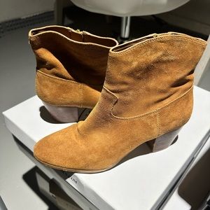 Michael Kors Brown Suede Boots
